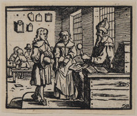 TvB G 0402
<br/>
Schoolinterieur
<br/>
<em>Bray, Dirck de (ca.1635 - 1694)</em>